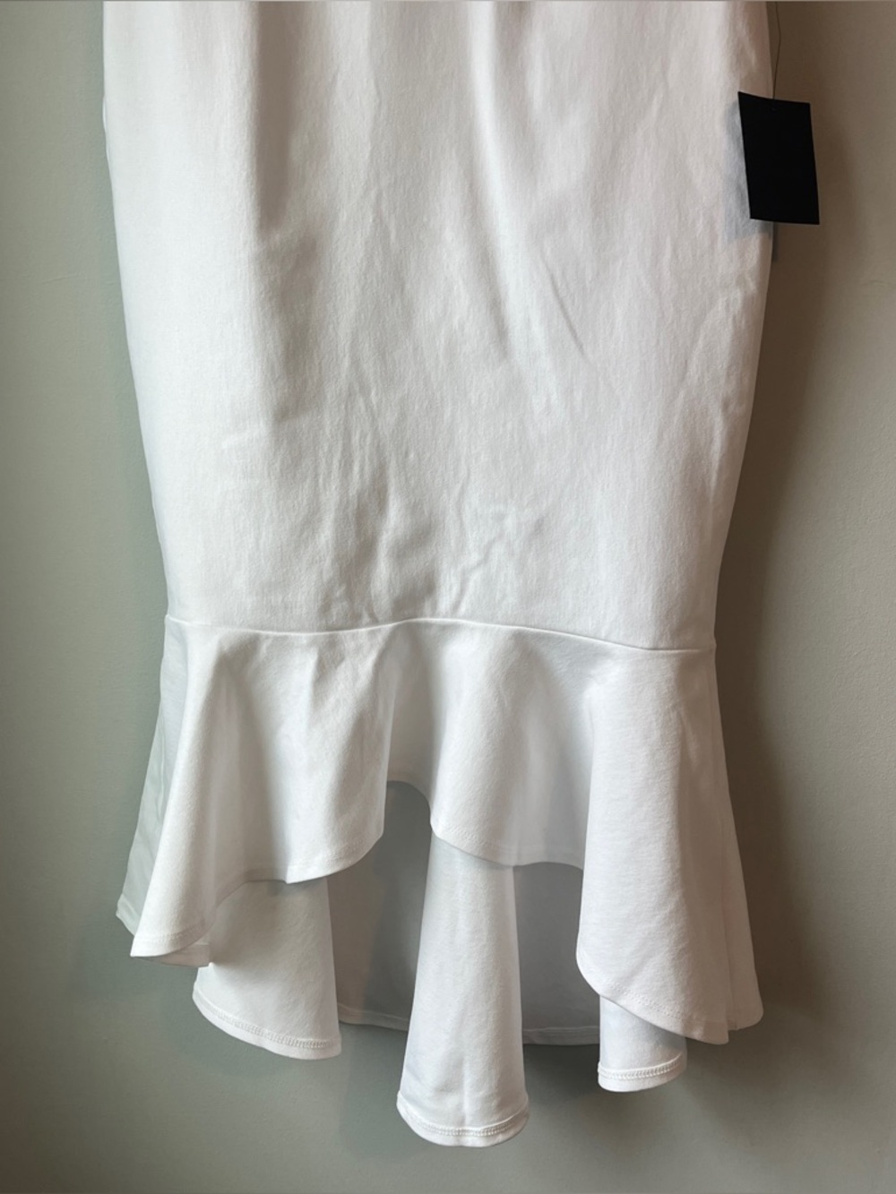 Lulu's Stun Like Me White V-Neck Spaghetti Strap Mermaid Midi Dress - Picture 5 of 10